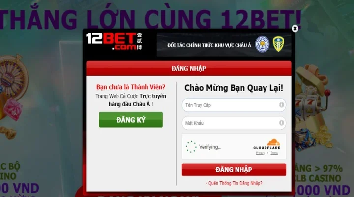 Tại sao anh em nên tham gia đăng ký đăng nhập 12bet?